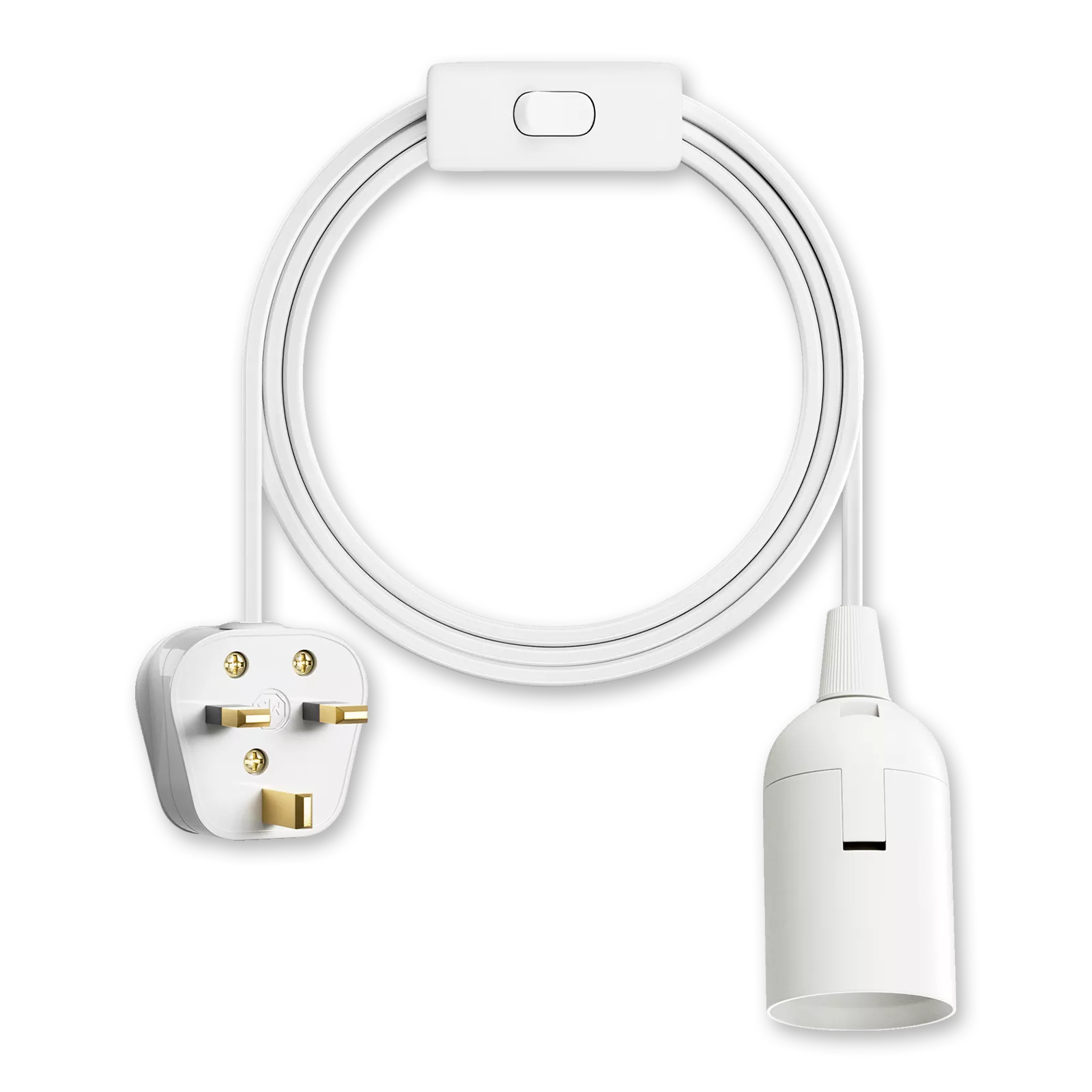 E27 Pendant Lamp Holder with ON/OFF Switch